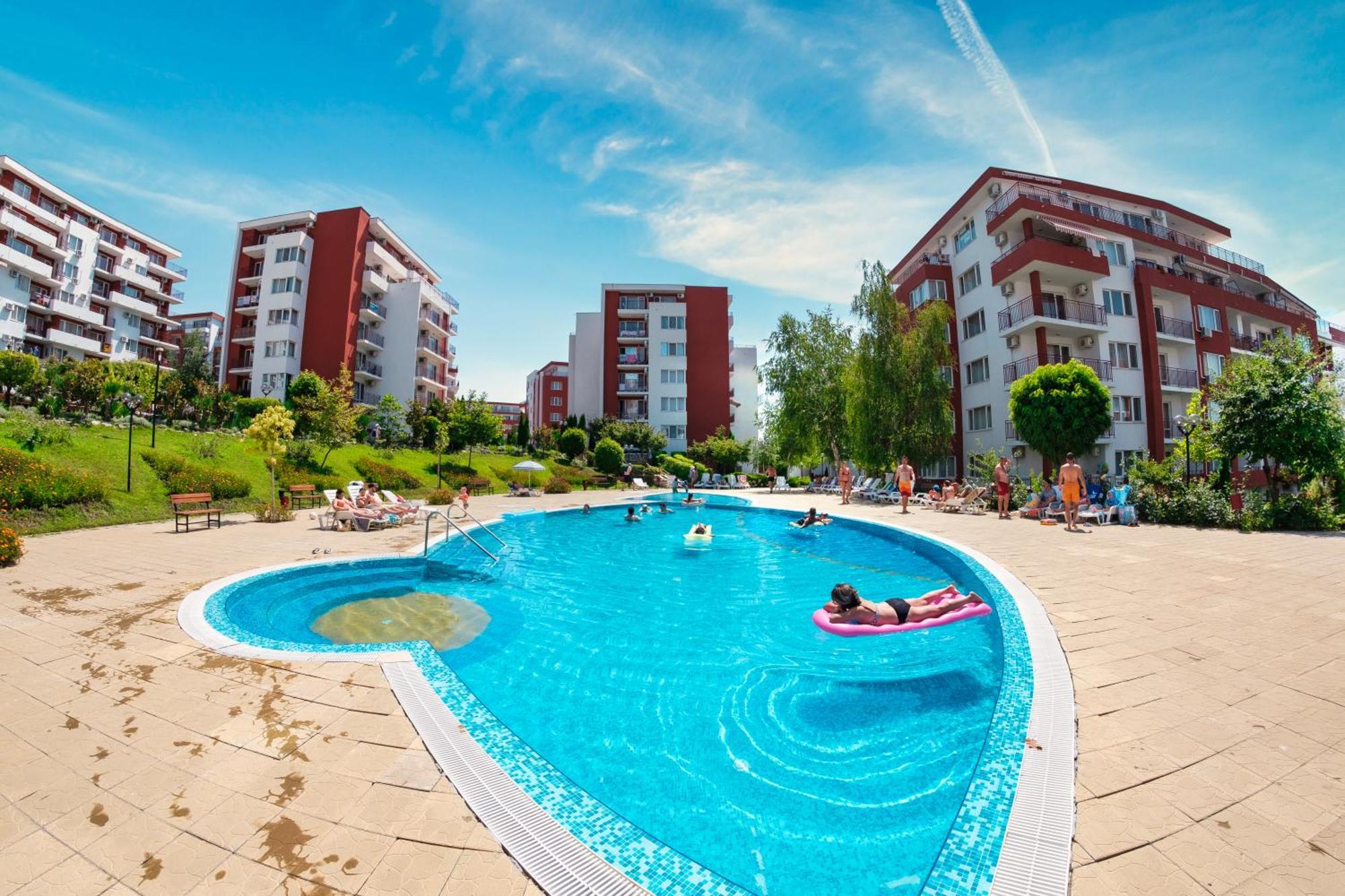 Marina View Fort Beach Sveti Vlas Luaran gambar