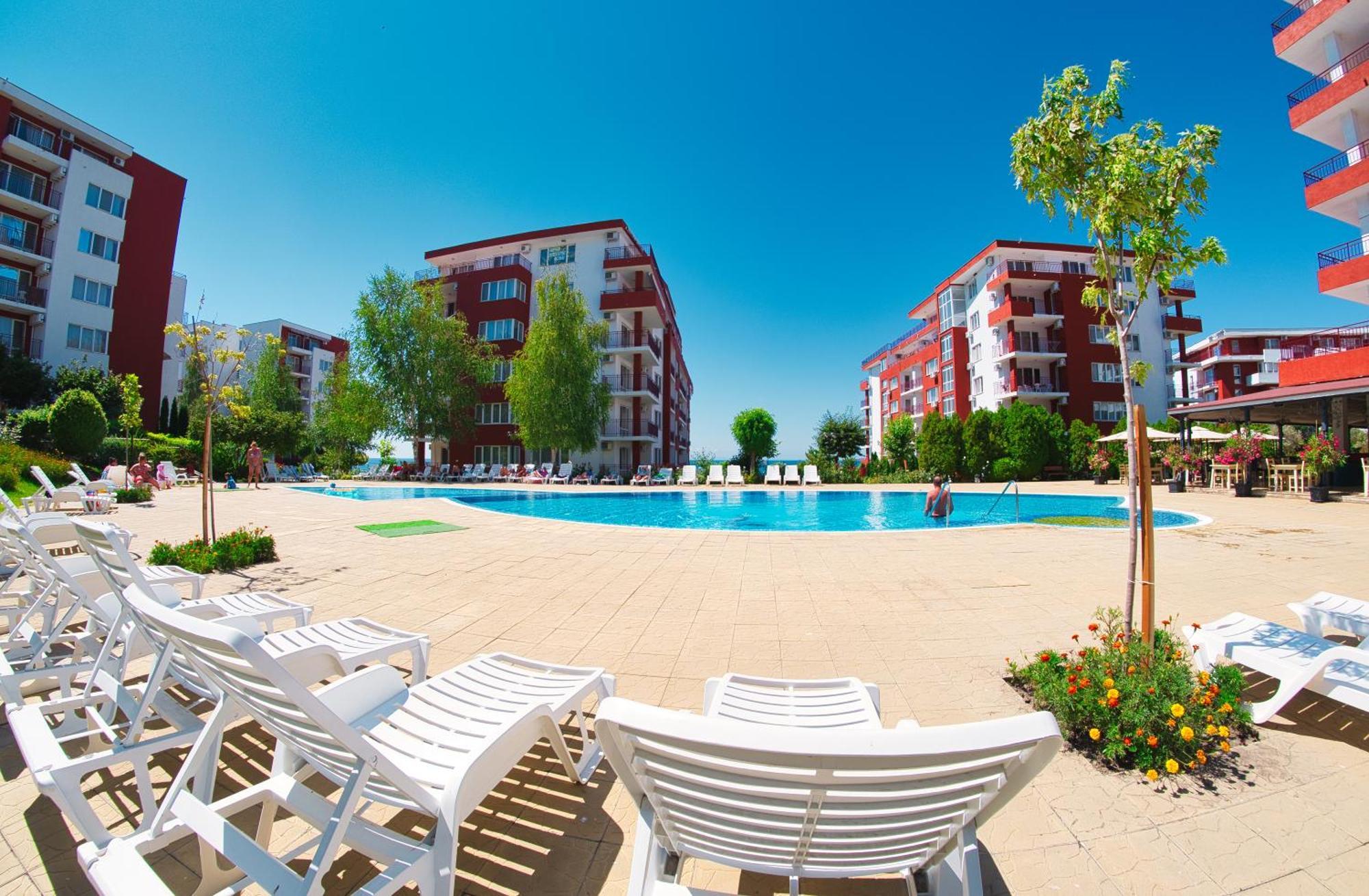 Marina View Fort Beach Sveti Vlas Luaran gambar