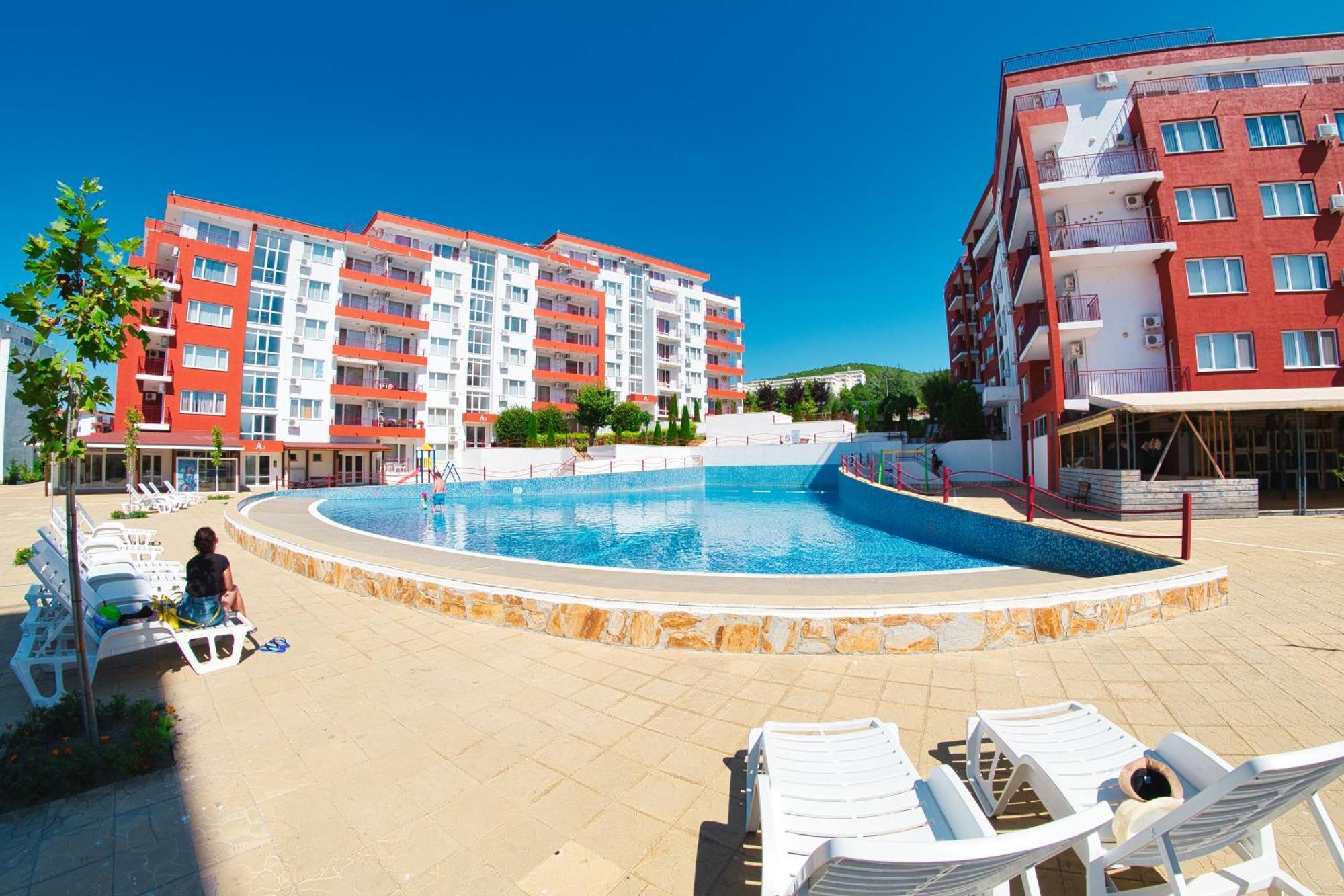 Marina View Fort Beach Sveti Vlas Luaran gambar