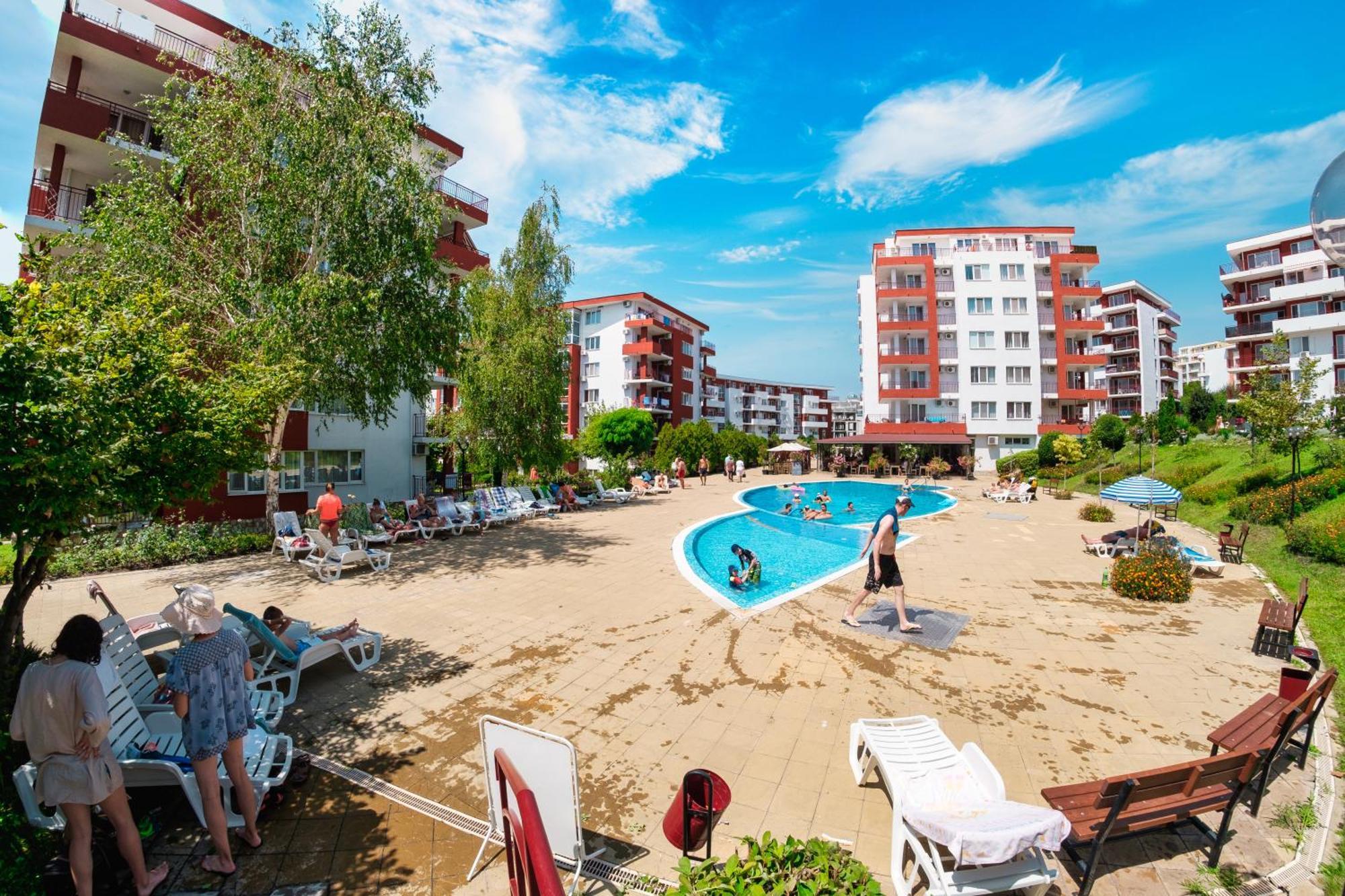 Marina View Fort Beach Sveti Vlas Luaran gambar