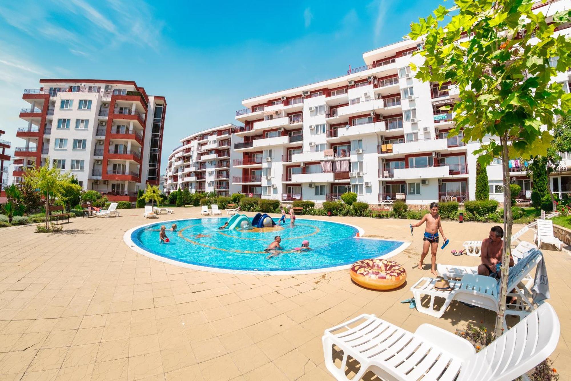 Marina View Fort Beach Sveti Vlas Luaran gambar
