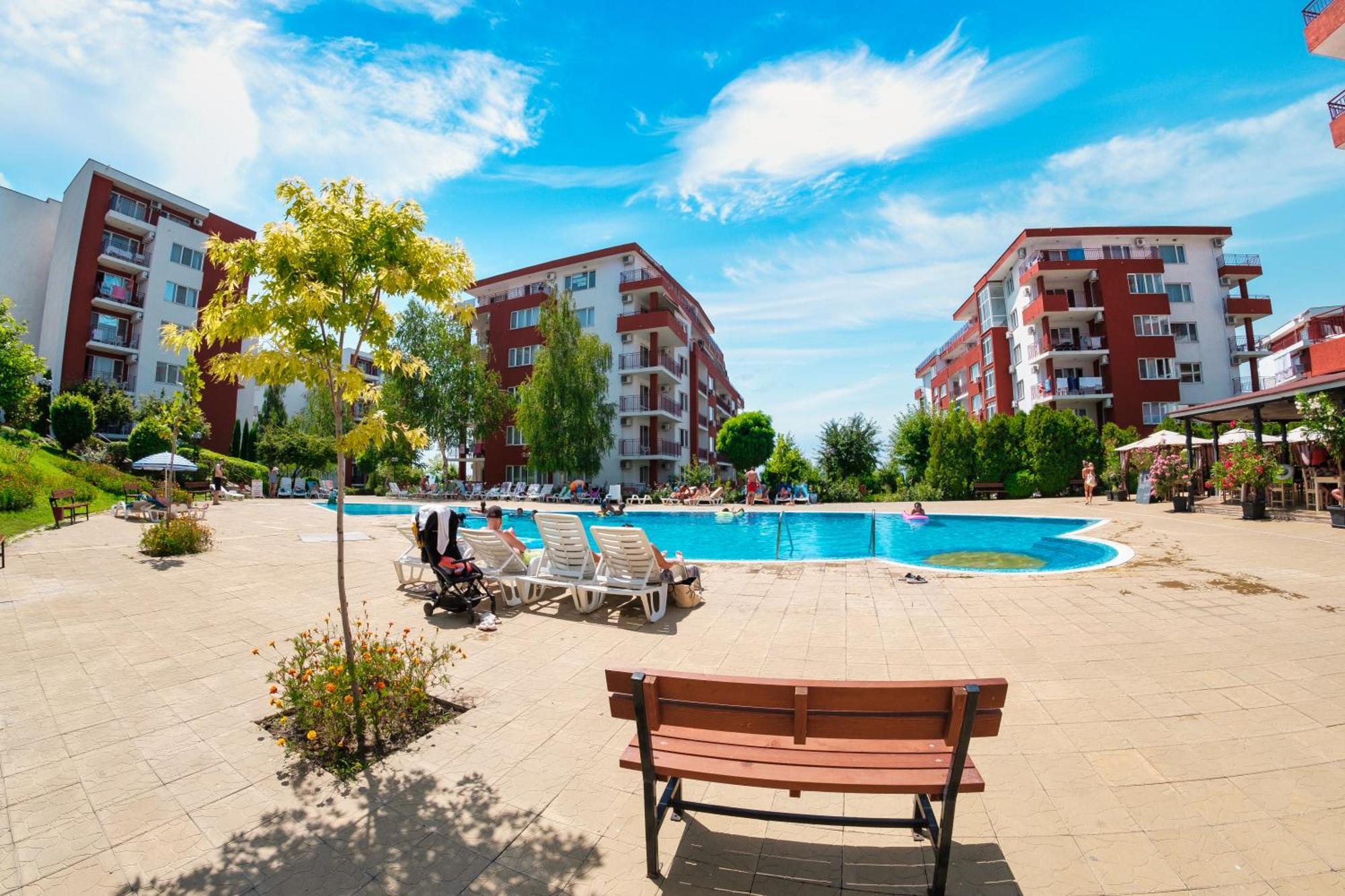 Marina View Fort Beach Sveti Vlas Luaran gambar