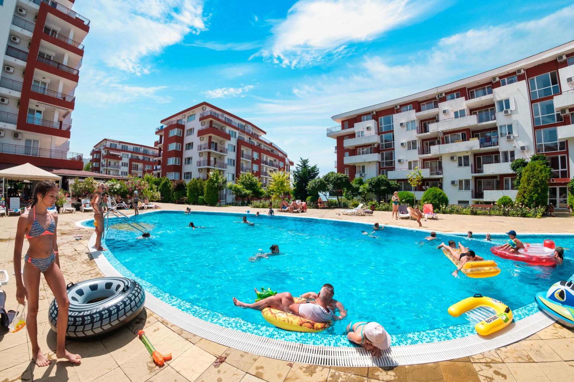 Marina View Fort Beach Sveti Vlas Luaran gambar