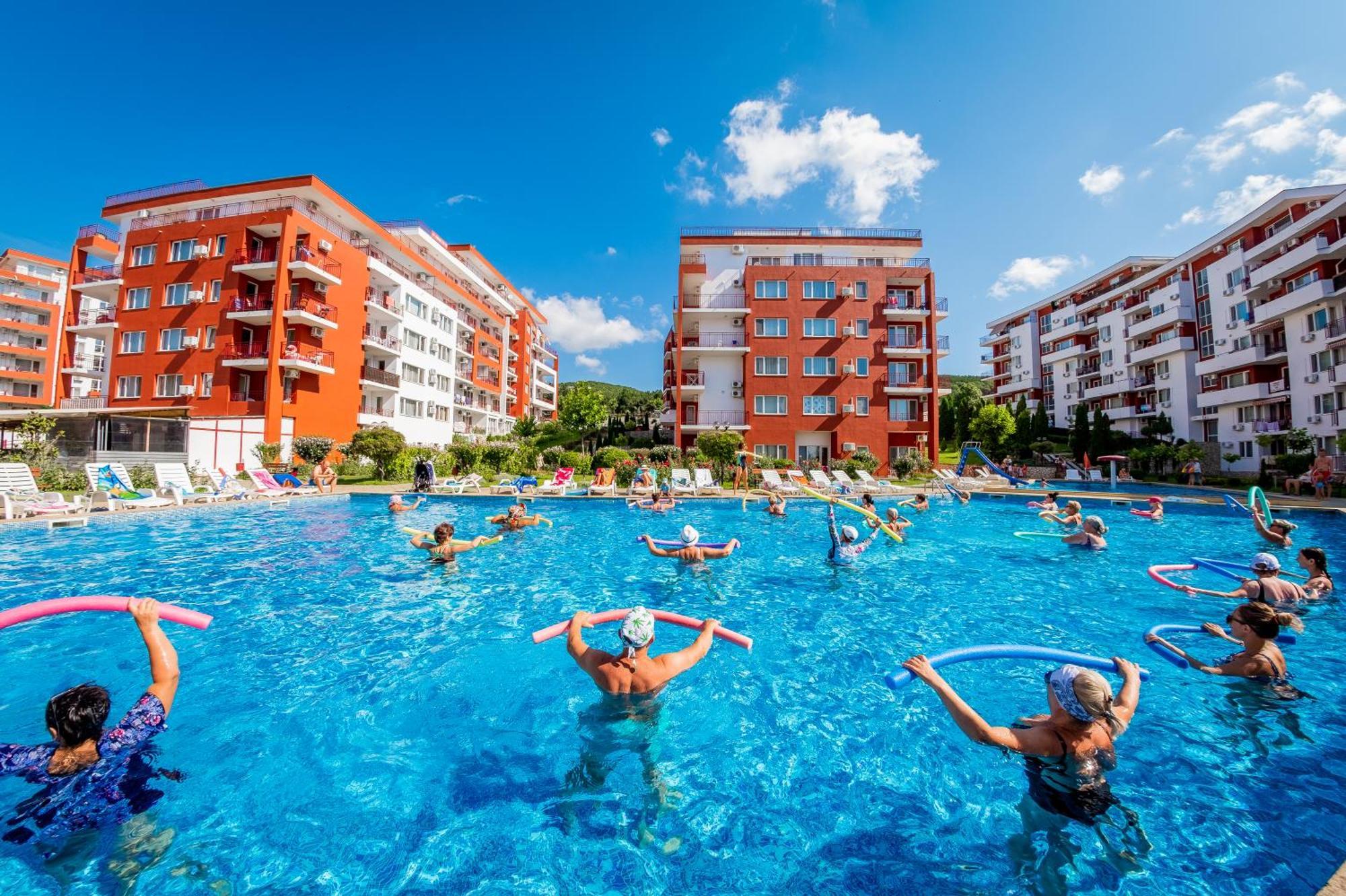 Marina View Fort Beach Sveti Vlas Luaran gambar
